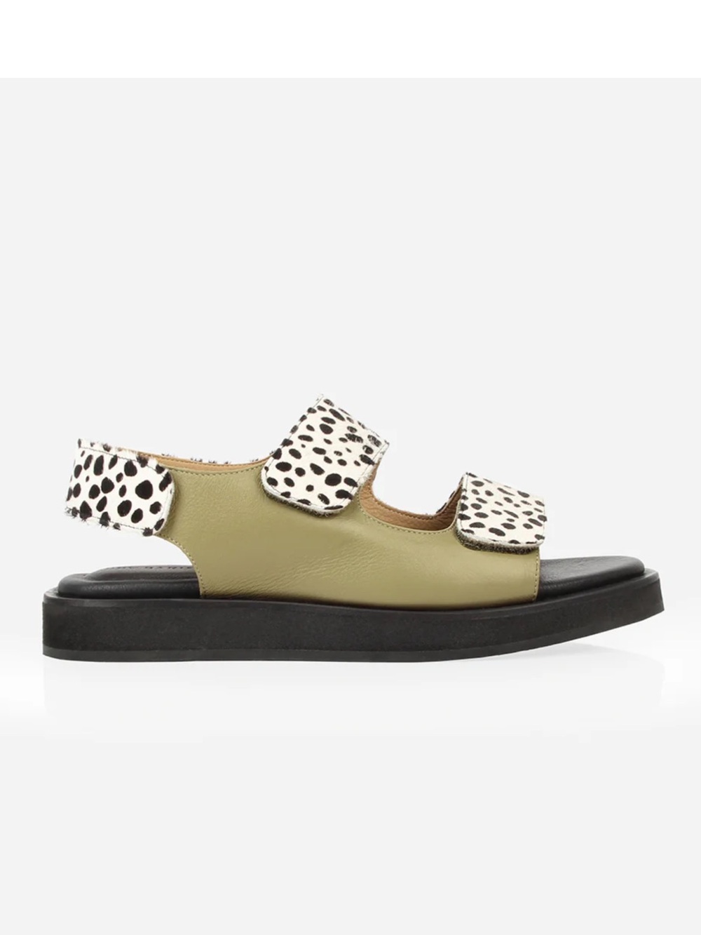 Limited Edition Poppy Barley Wanderlust Sandal 2.0 in Matcha & Spots